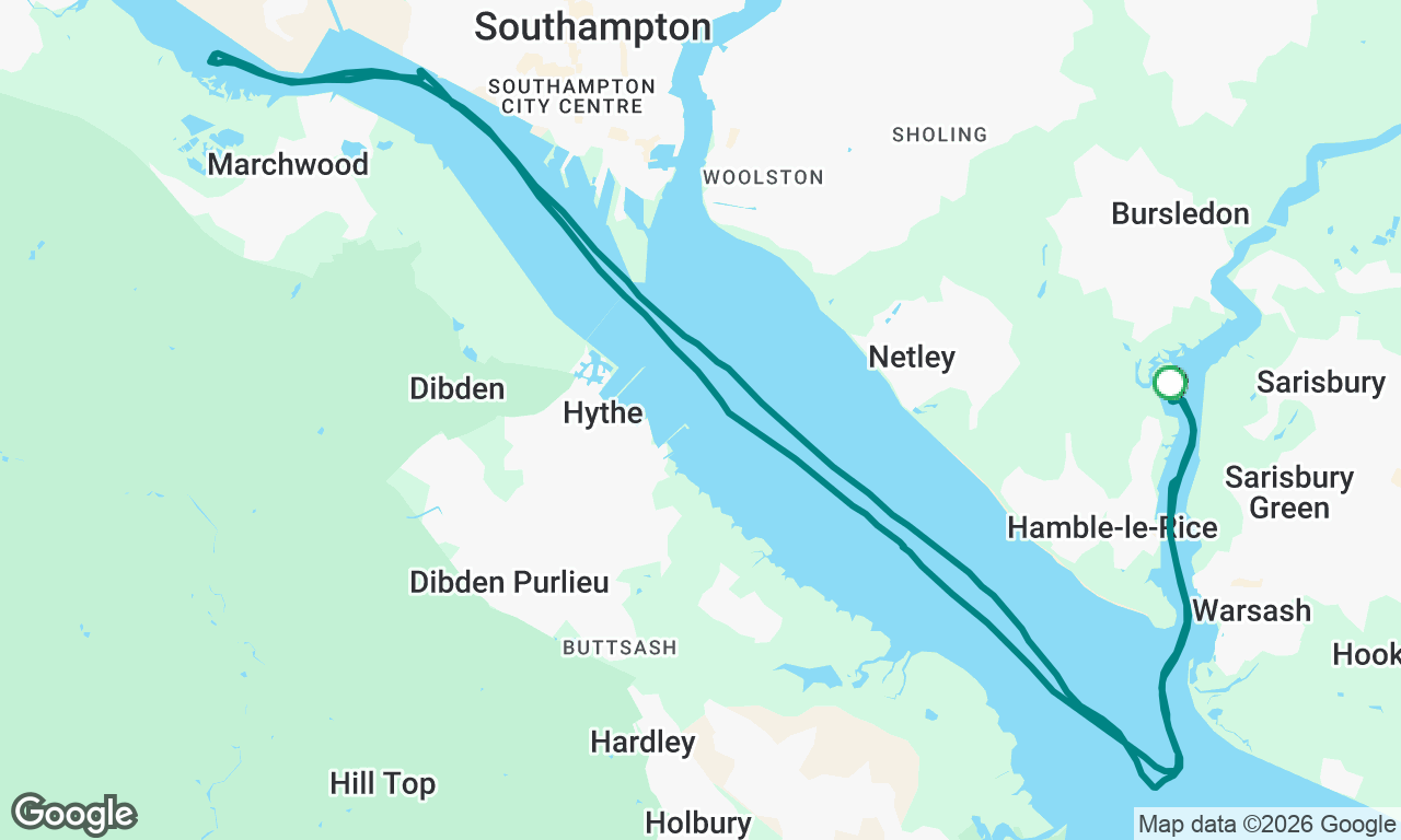 35 knots of friskiness!