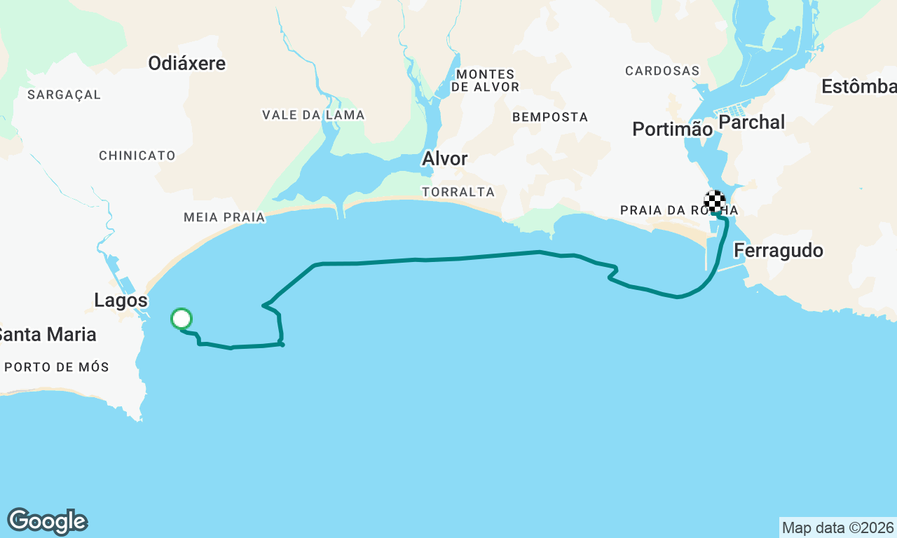 Voyage map