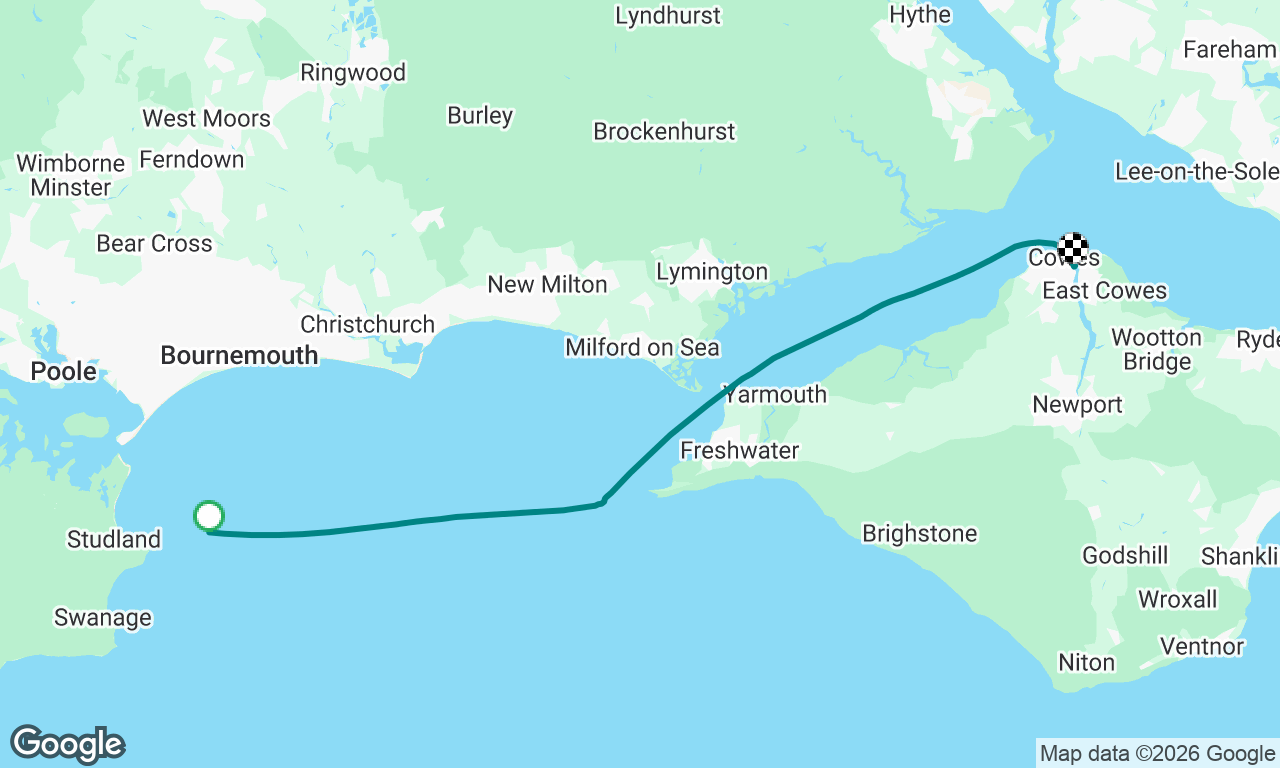 Studland to Cowes