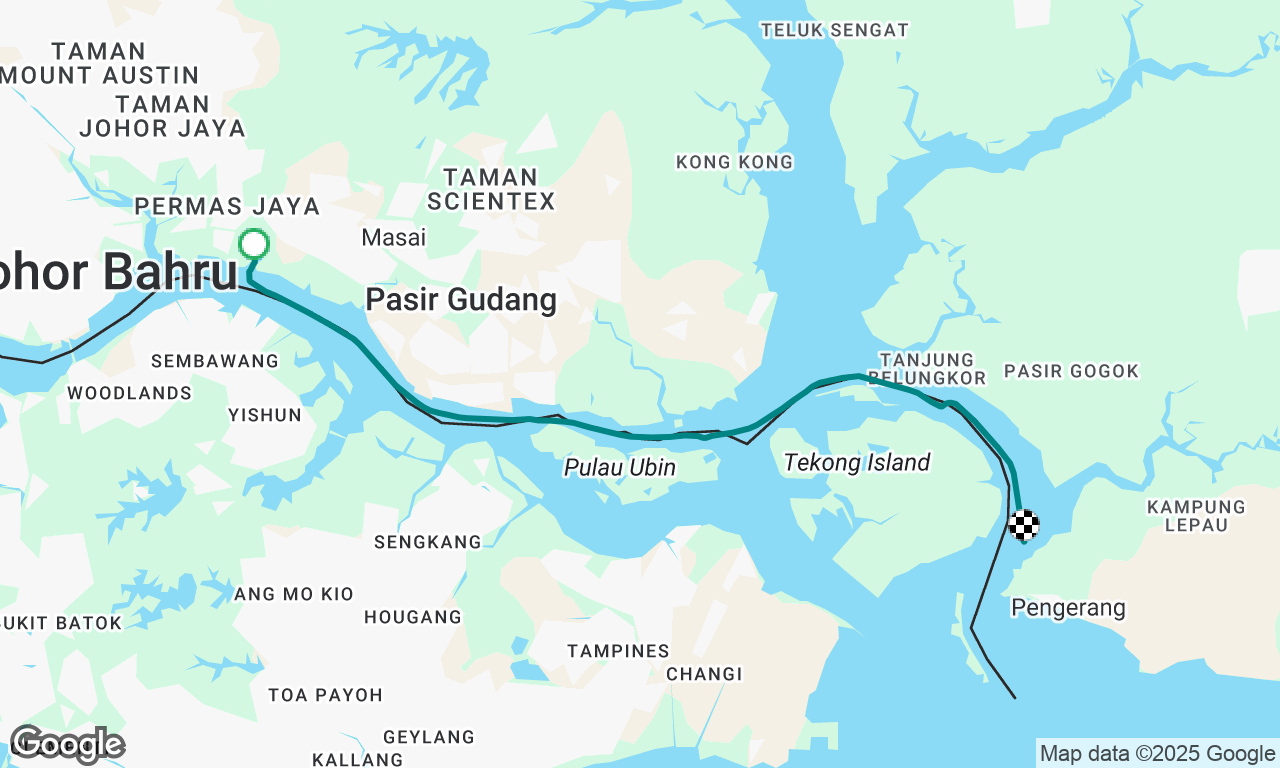 Senibong to Johor East