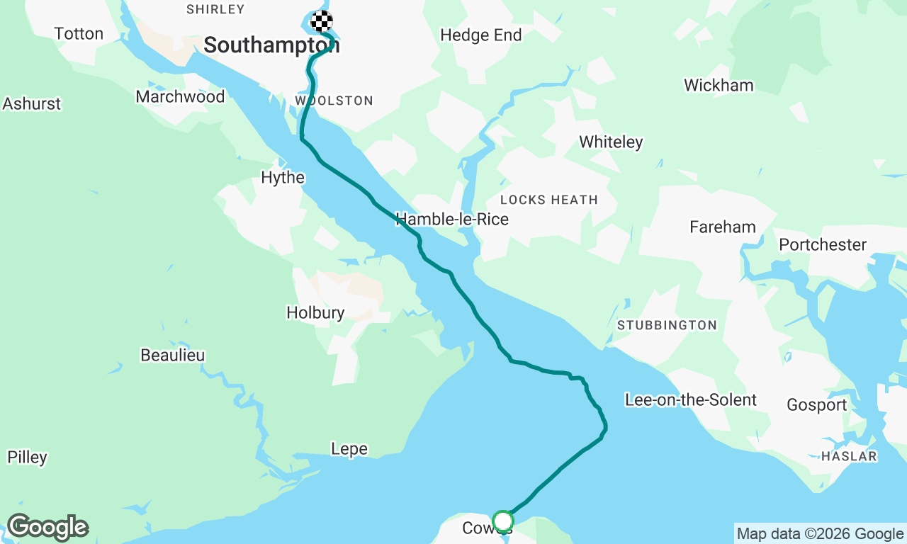 Cowes to Itchen