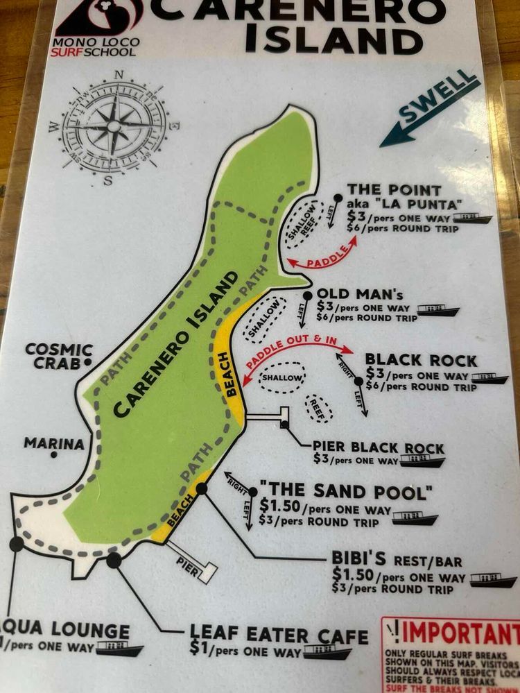 Voyage photo from Bocas del Toro to SBM