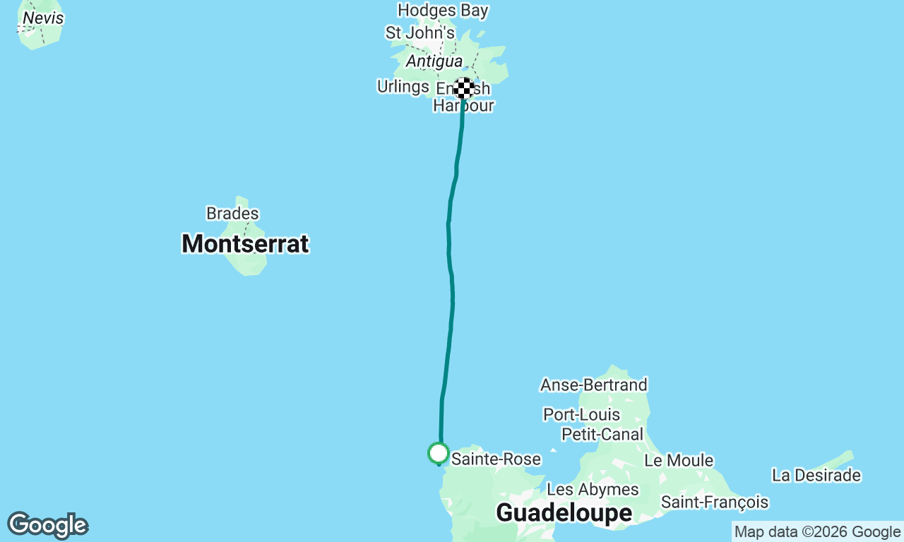 Voyage map