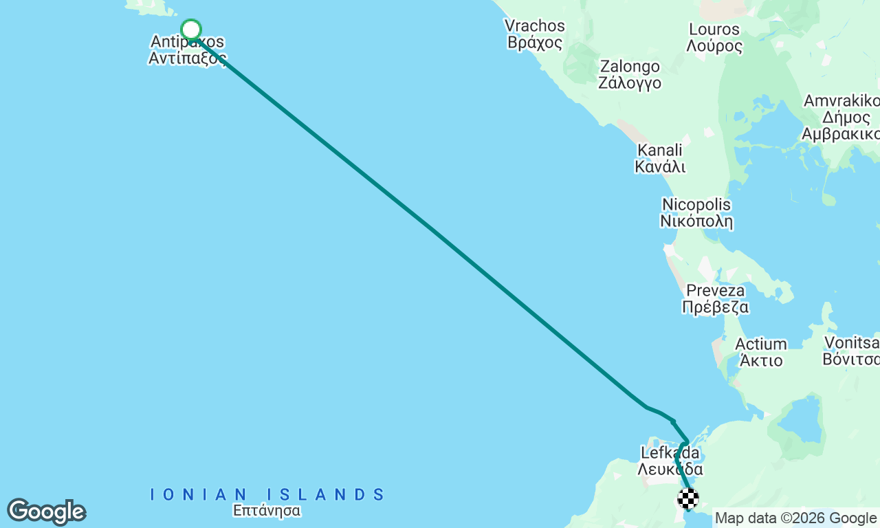 Voyage map