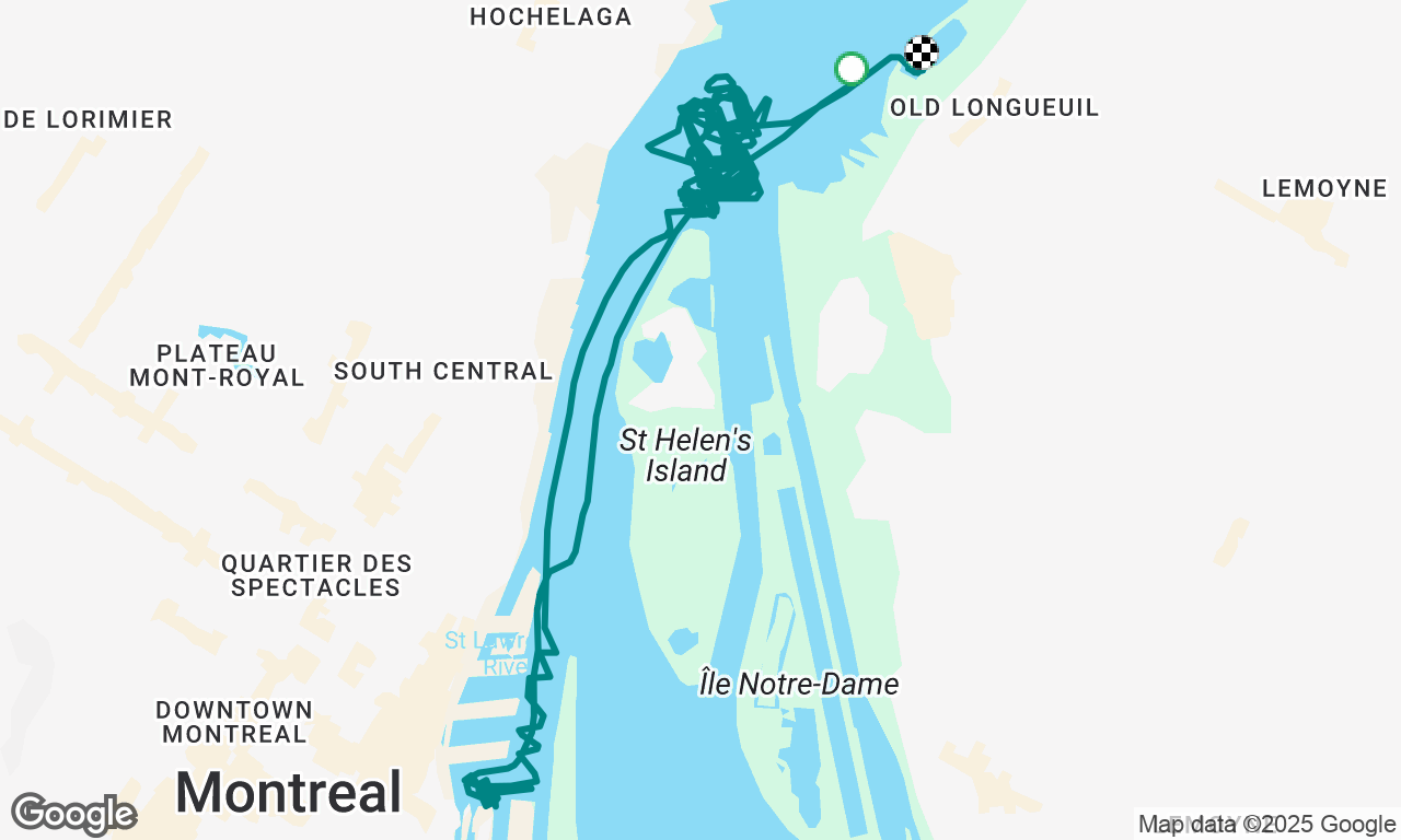 Voyage map