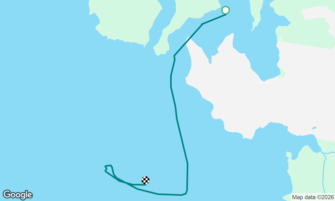 Light wind sail then anchoring and boat work