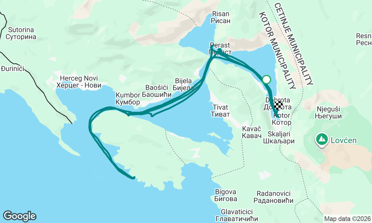 Voyage map