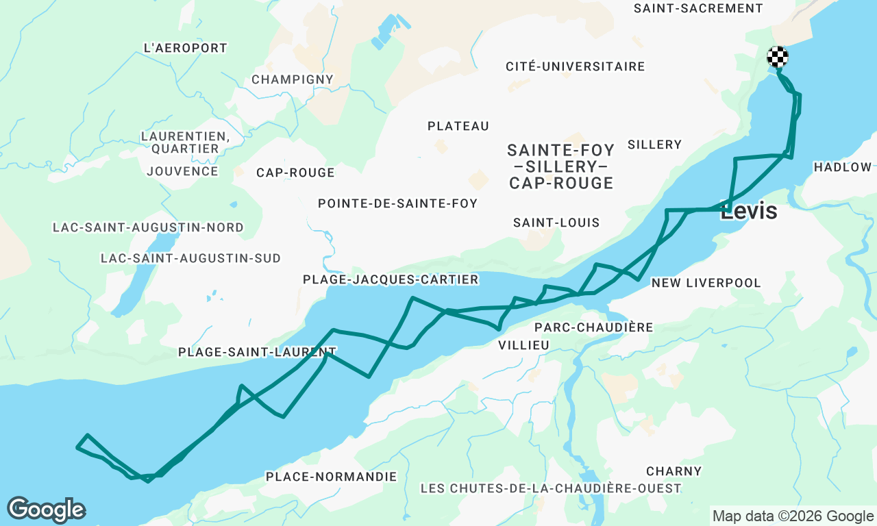 Voyage map