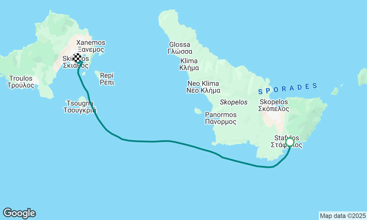 Stafylos (Skopelos Is.) - Skiathos Town (GR)