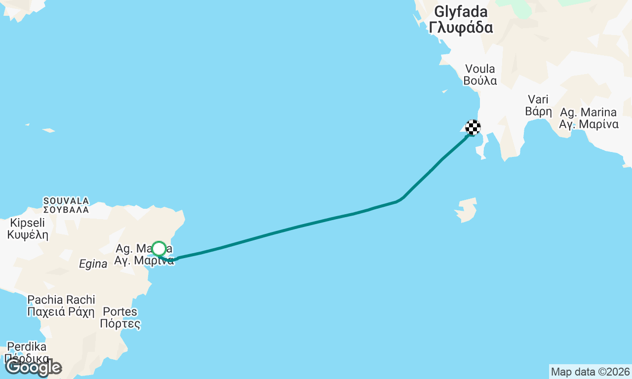 Voyage map