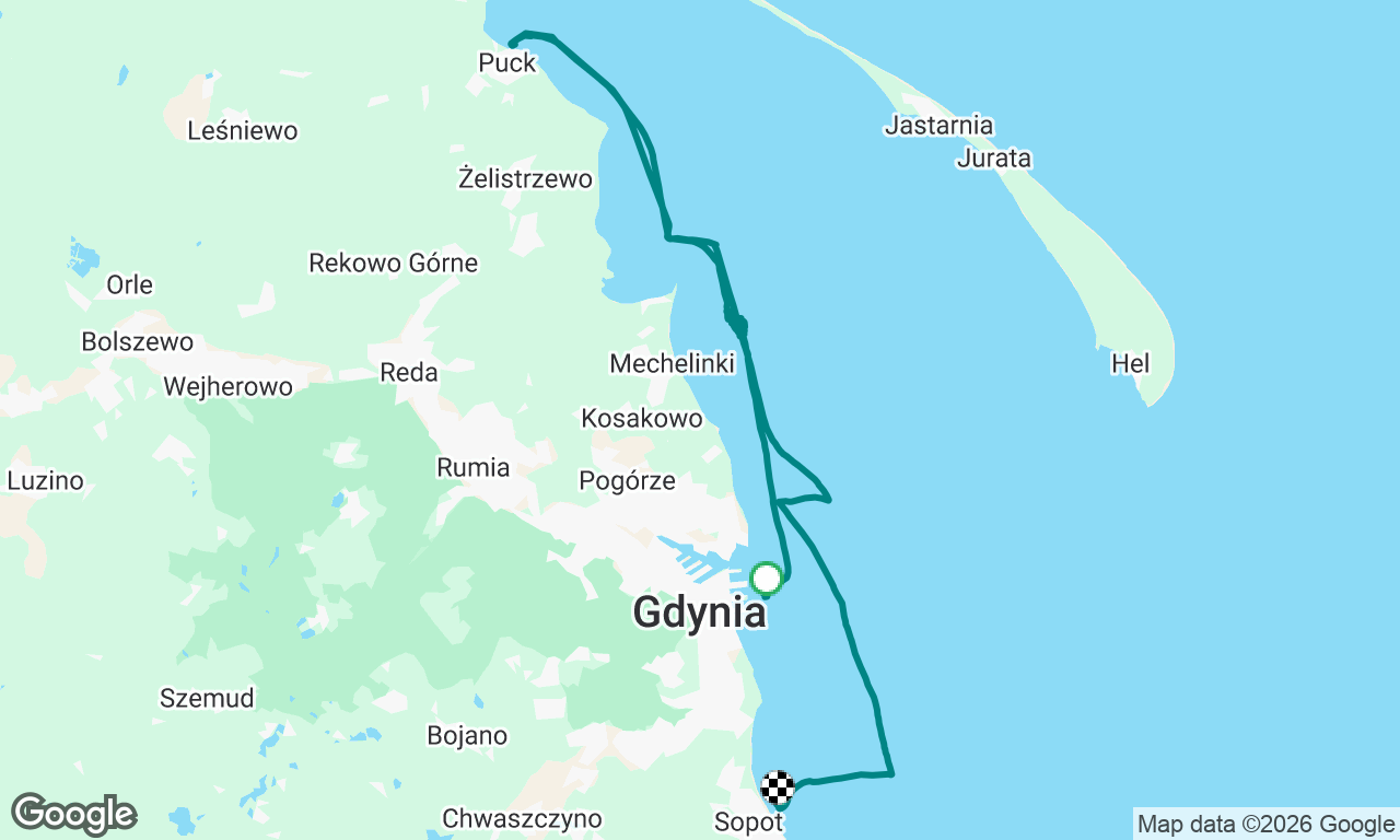 Gdynia -> Puck -> Sopot