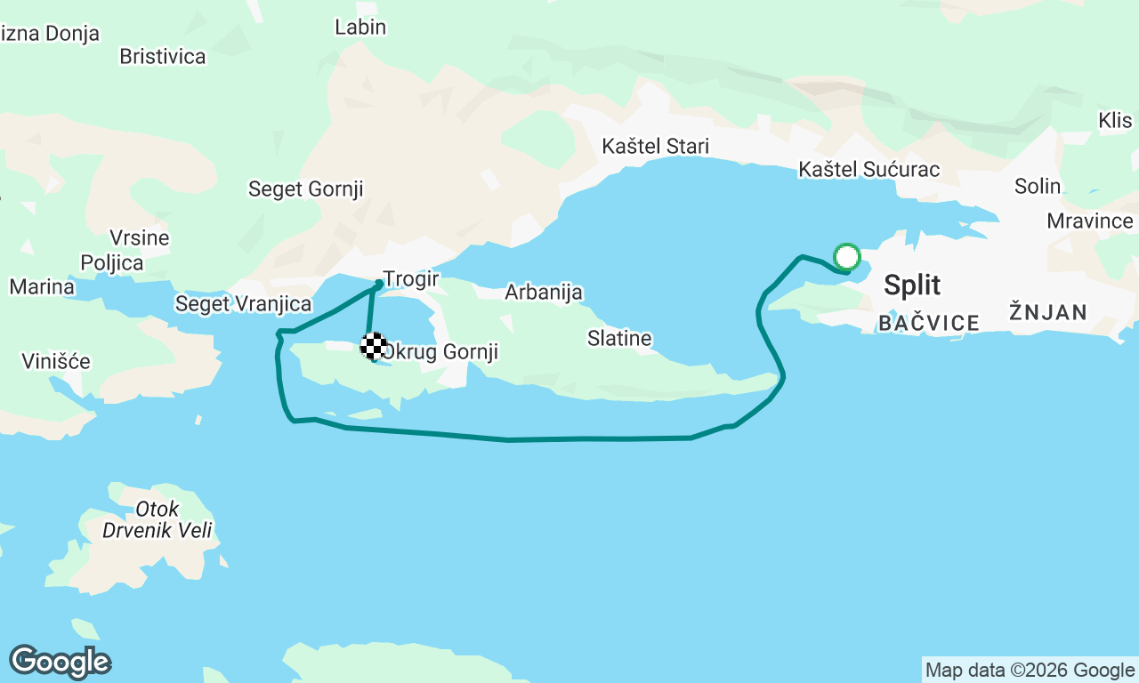 Voyage map