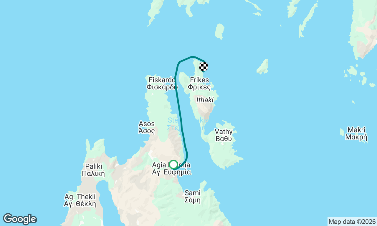 Day 5: Agia Effemia to Marmagkas Bay