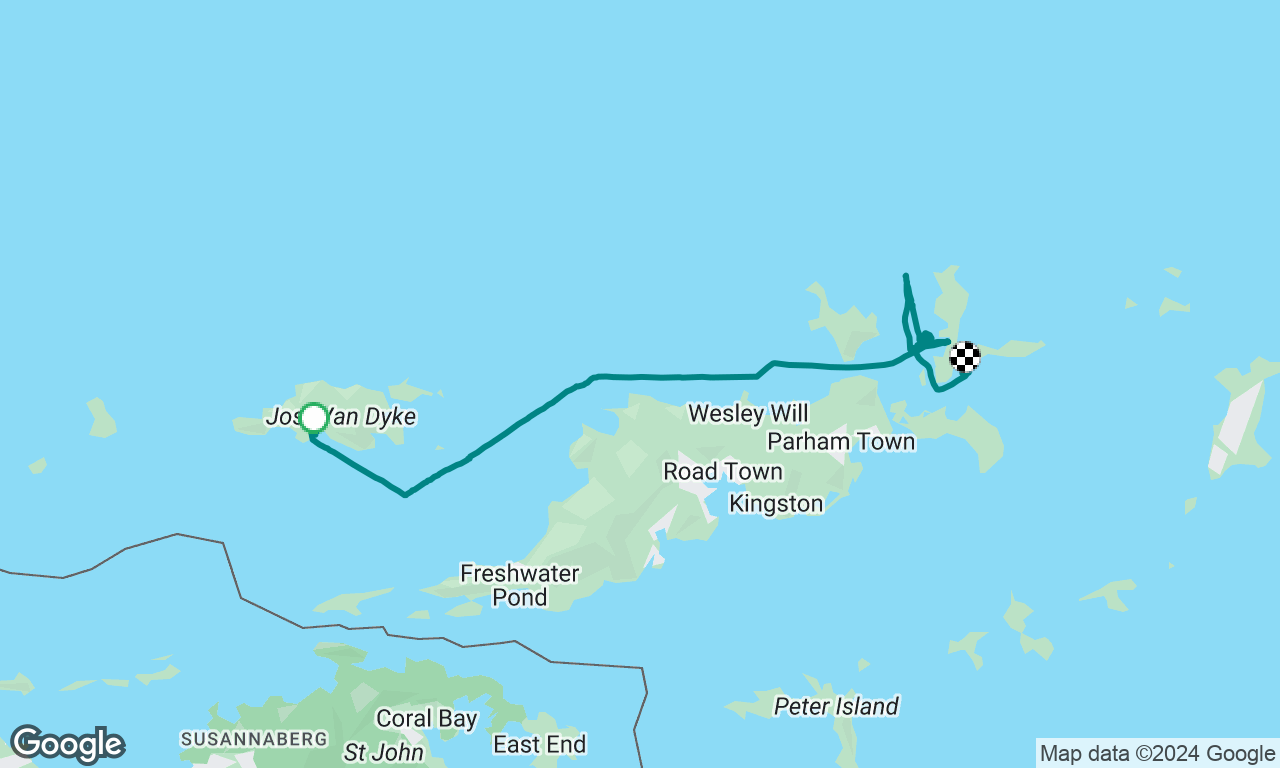 Jost Van Dyke to Marina Cay