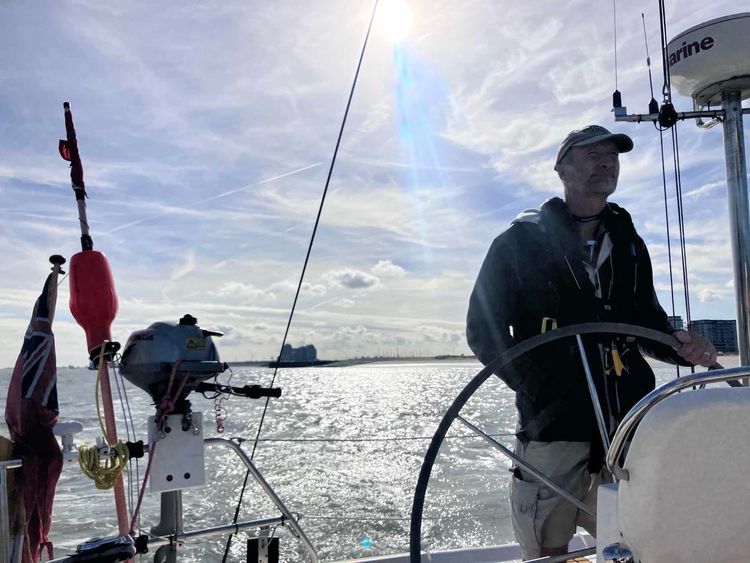 Voyage photo from Elite - Autumn Breeze Day 6 Breskens to Zeebrugge (passport control)