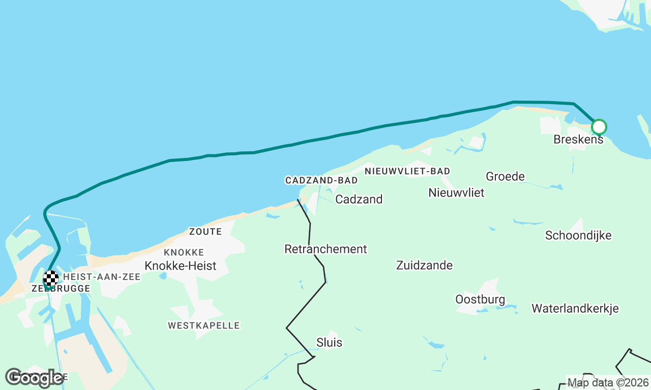Elite - Autumn Breeze Day 6 Breskens to Zeebrugge (passport control)