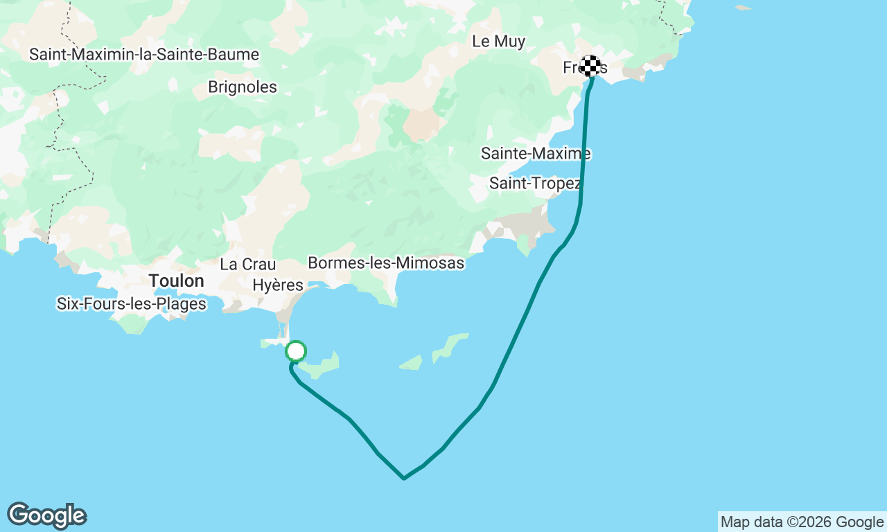 Voyage map