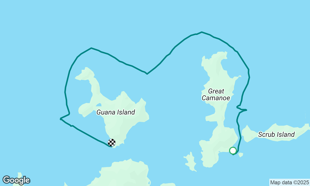BVI - Day 6 - Marina Cay to Monkey Point