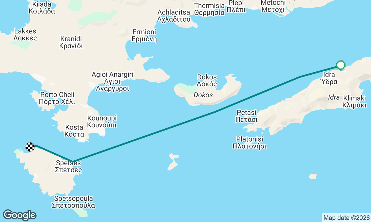 Voyage map