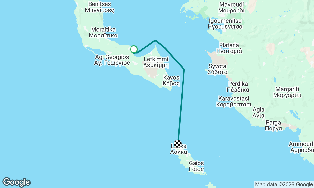 Voyage map