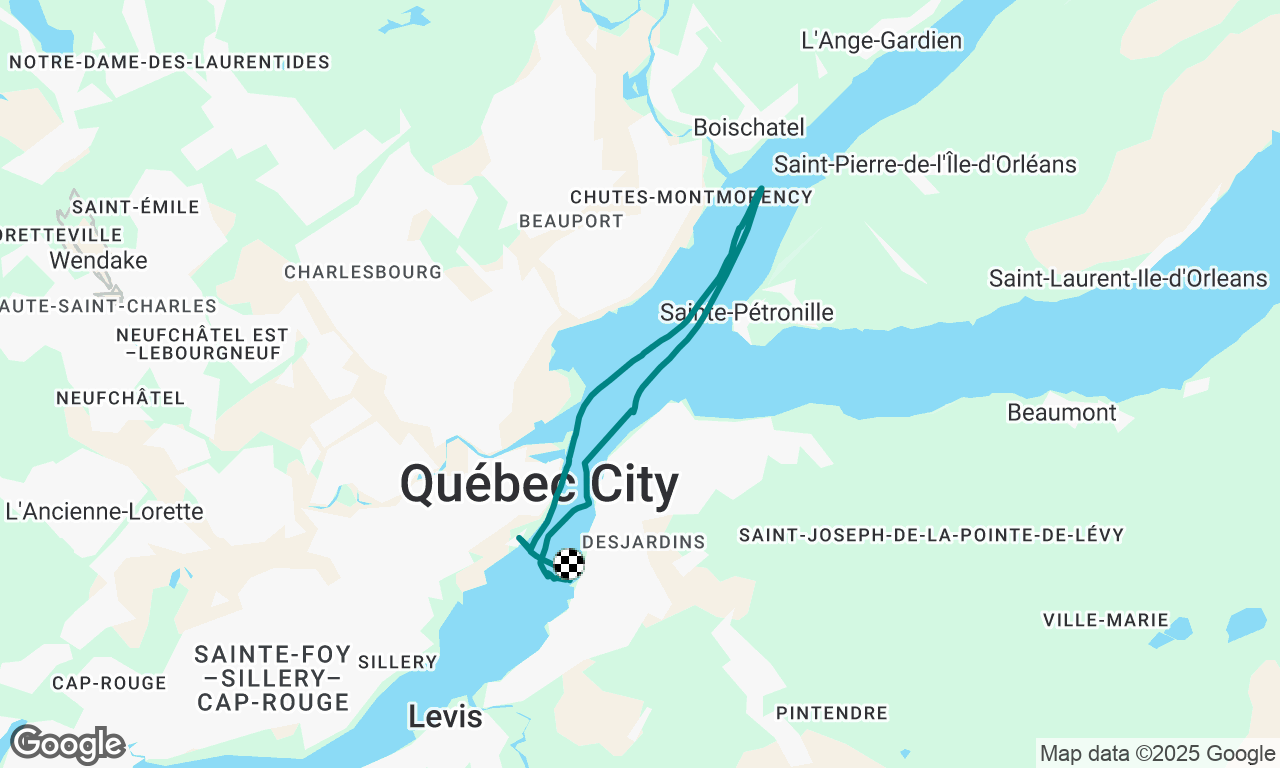 Voyage map