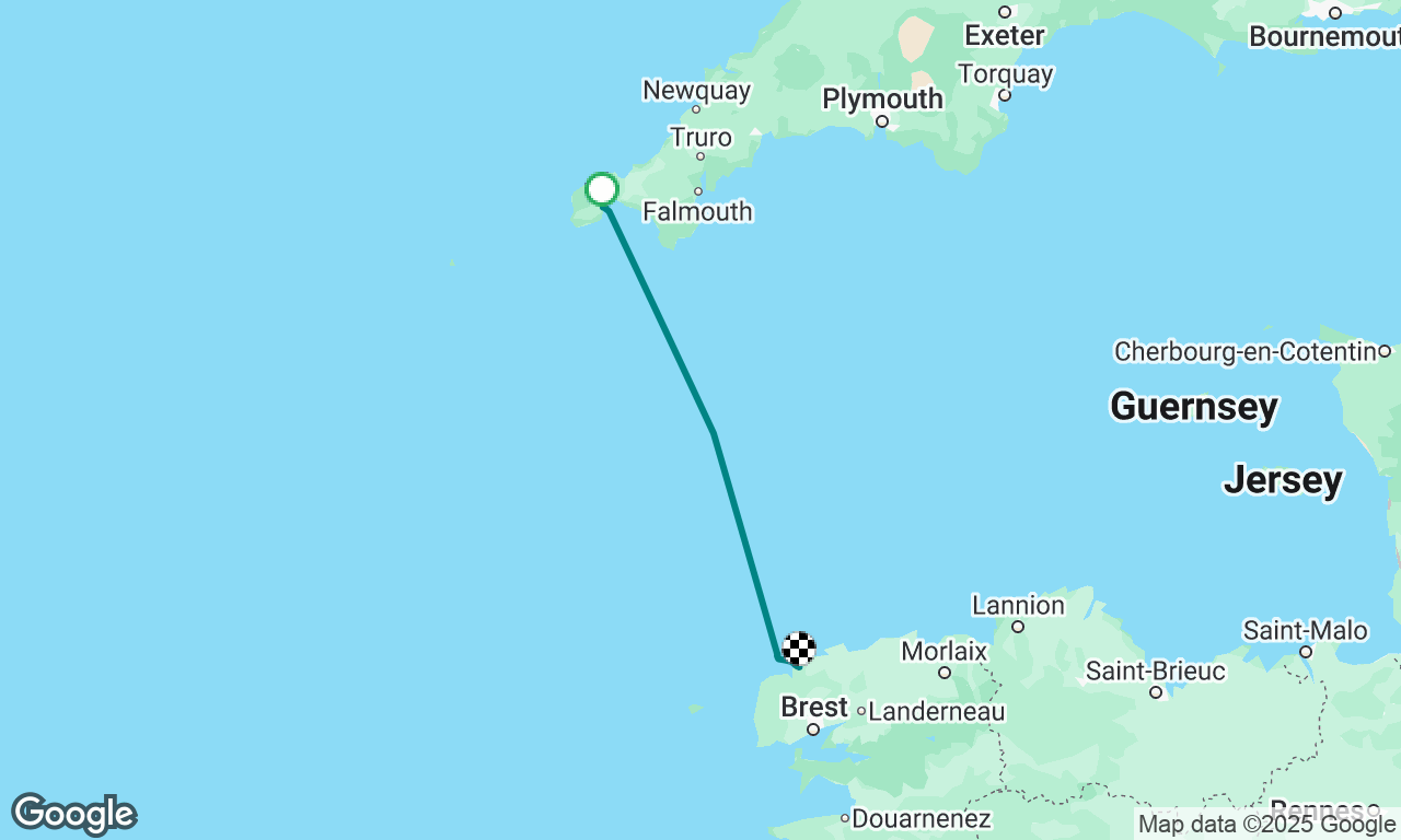 Newlyn to L'Aber Wrac'h