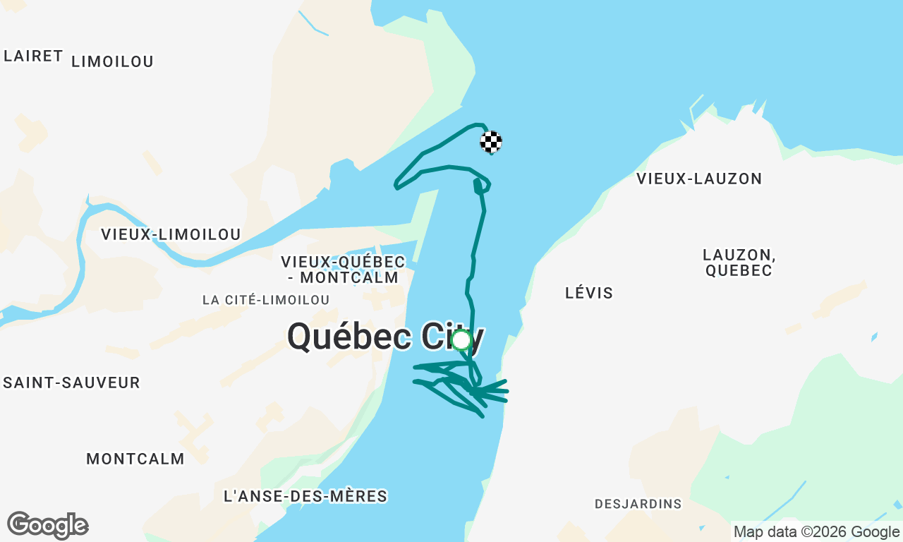 Voyage map