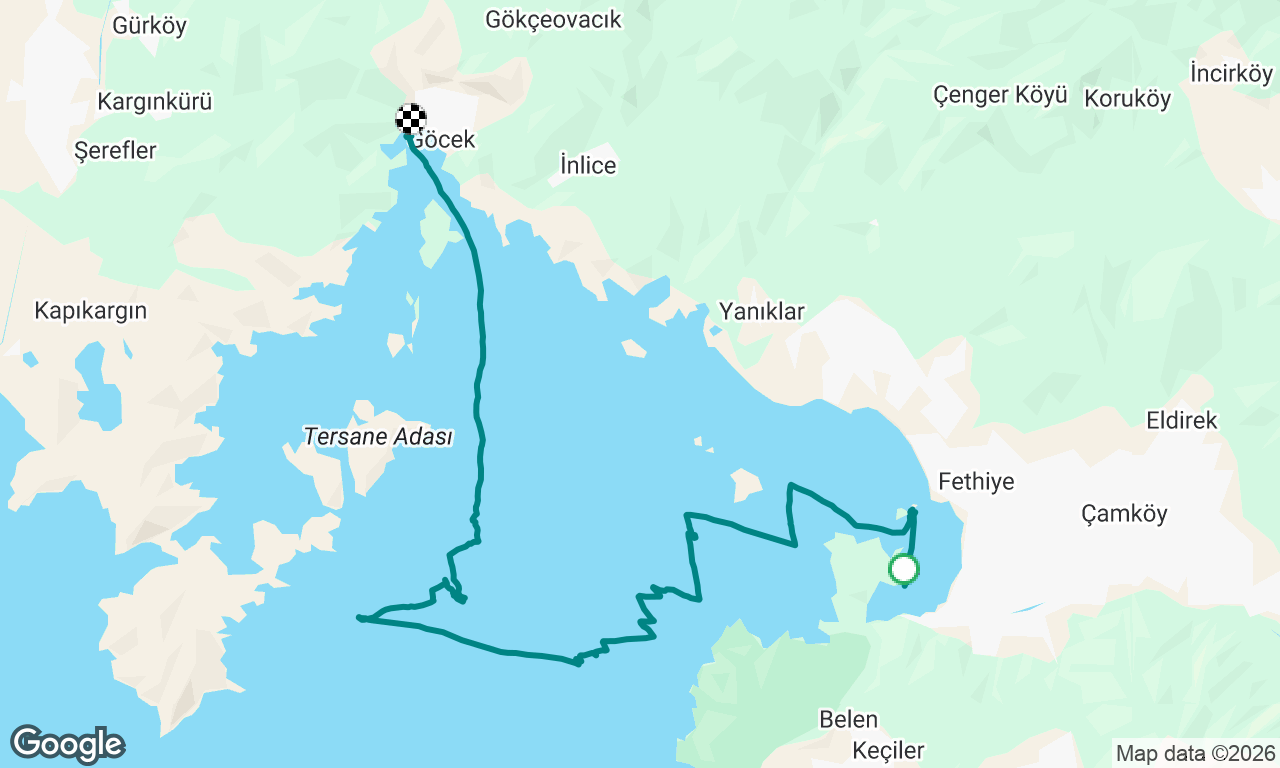 Voyage map