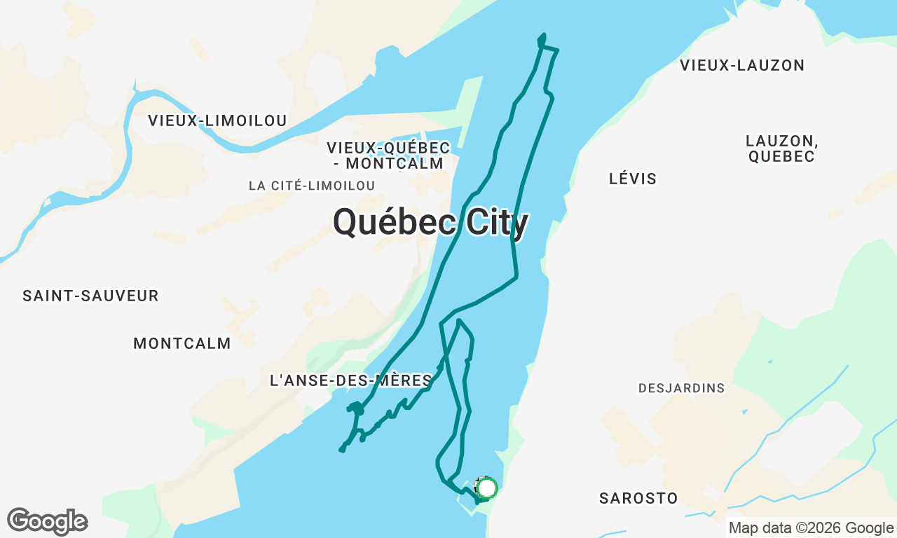 Voyage map