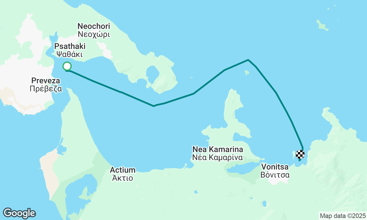 Hospital Bay to Vonitsa