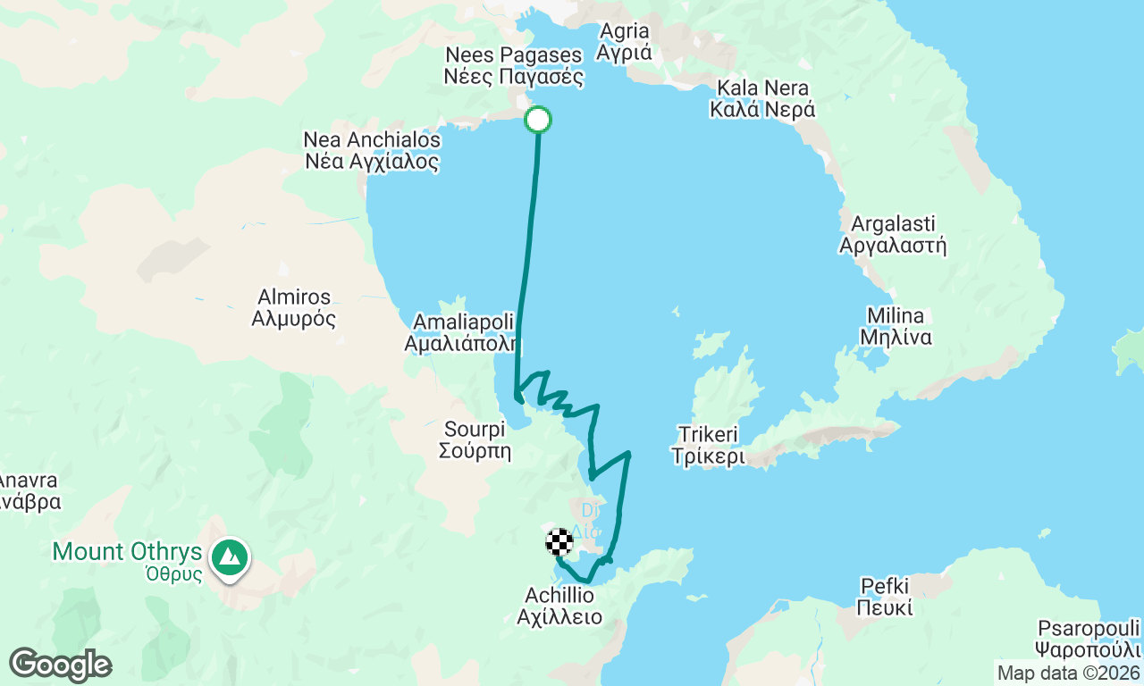 Voyage map