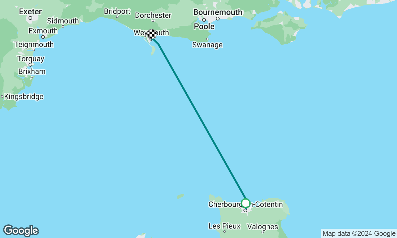 Heading back to UK to start westwards.