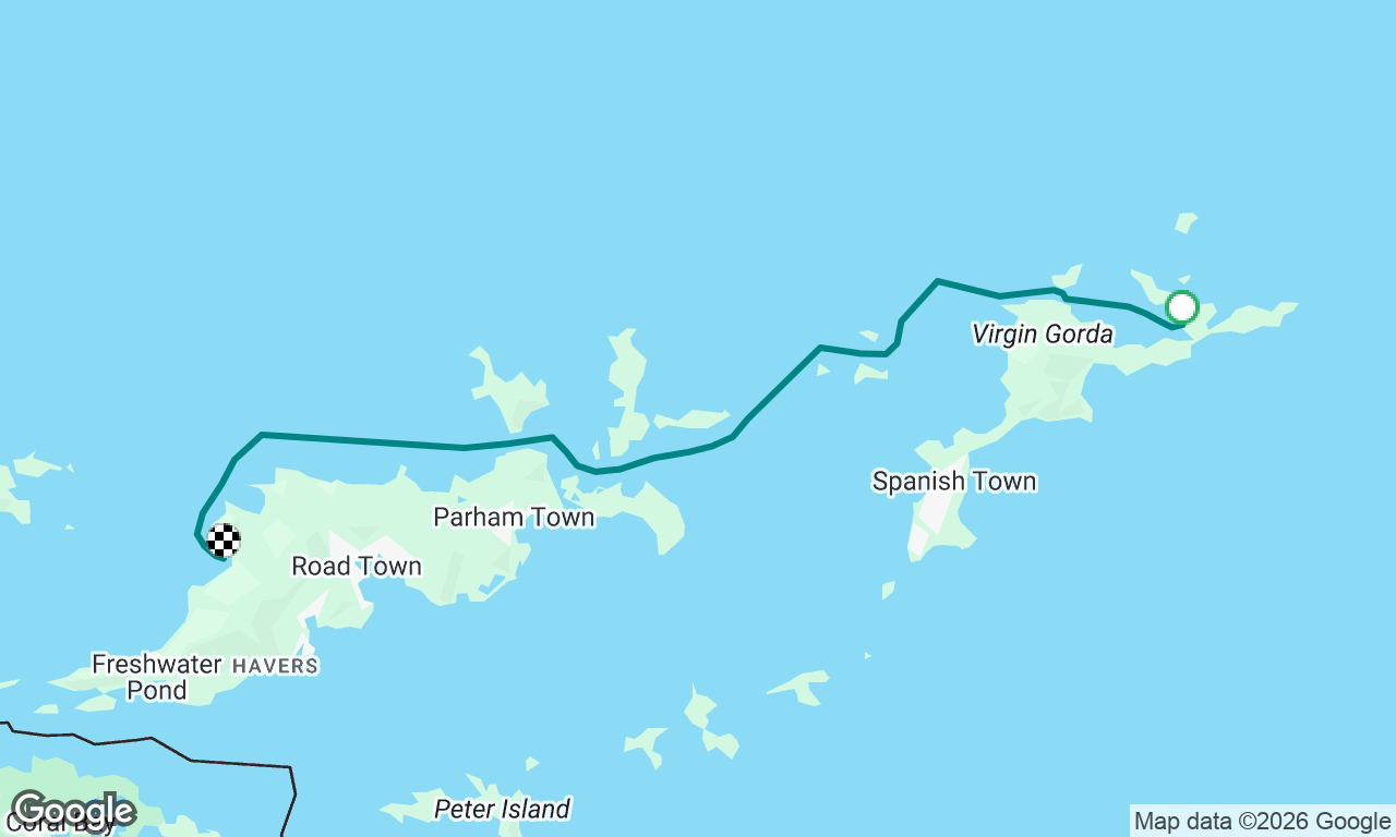 Voyage map
