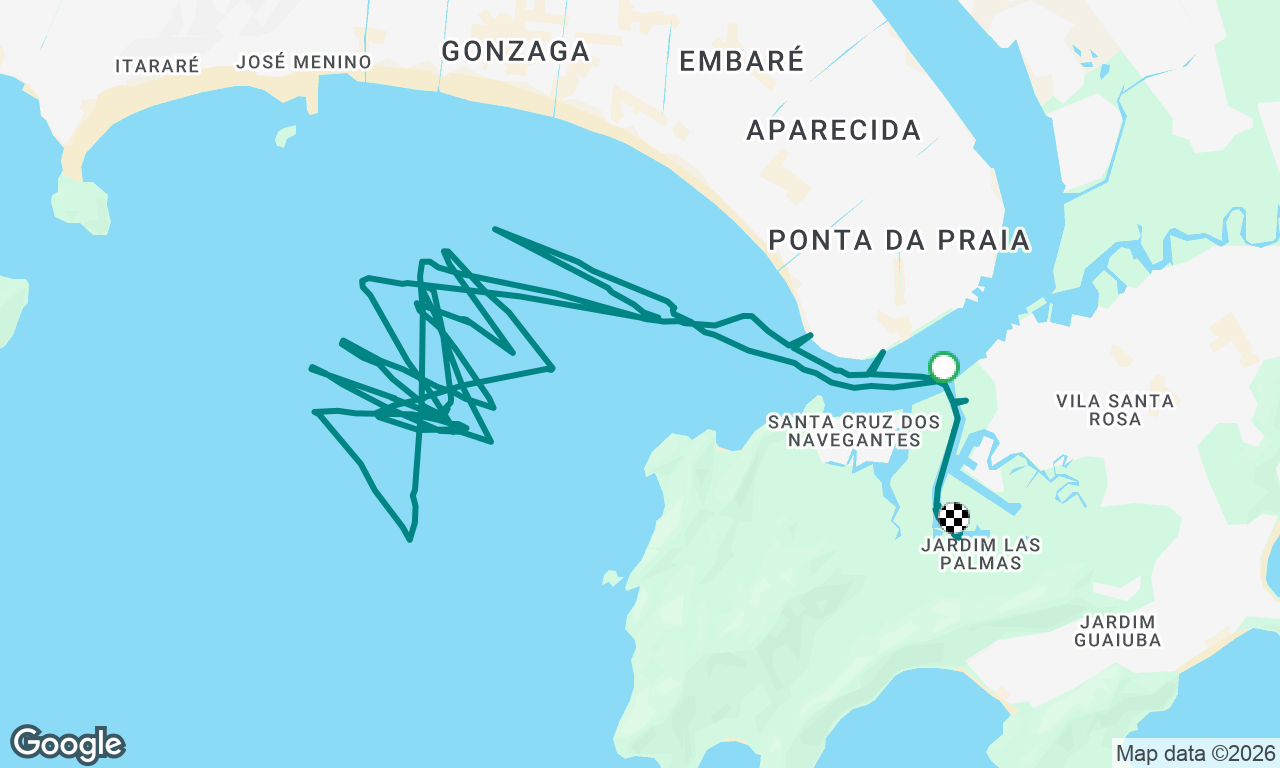 Voyage map