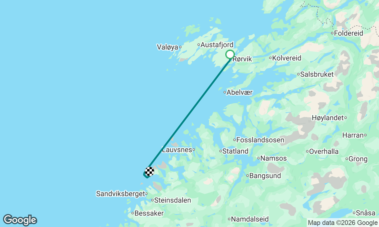 Voyage map