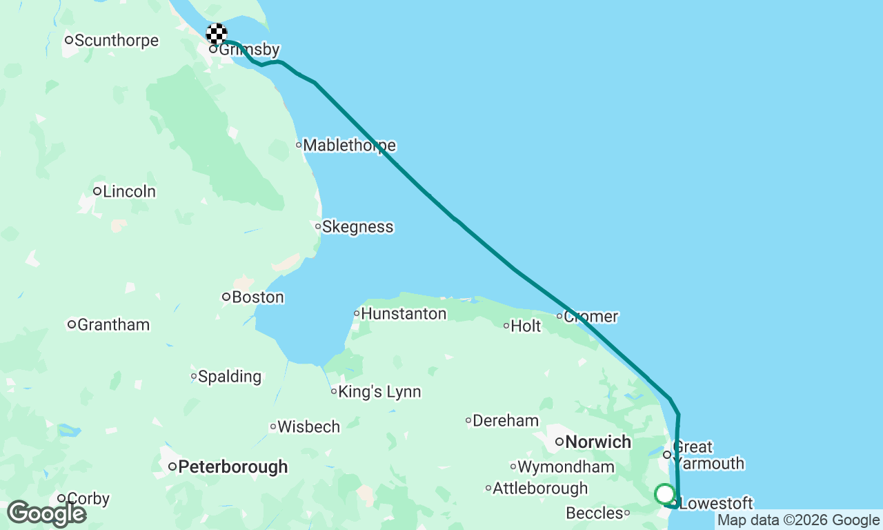 Leg 4: Lowestoft to Grimsby 