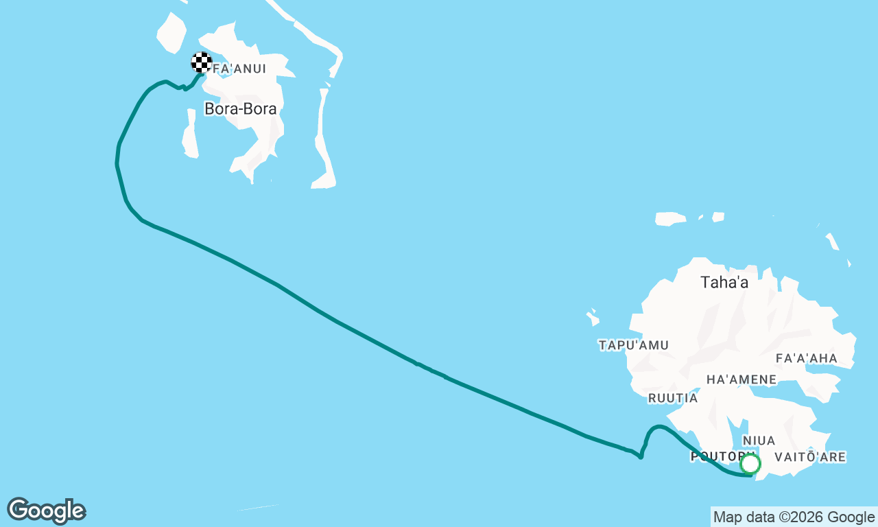 Tahaa to Bora Bora