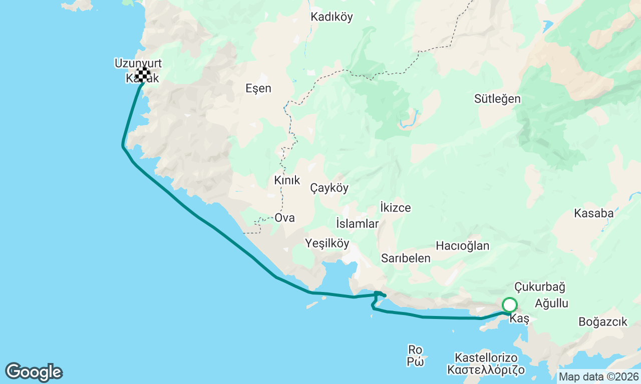 Voyage map