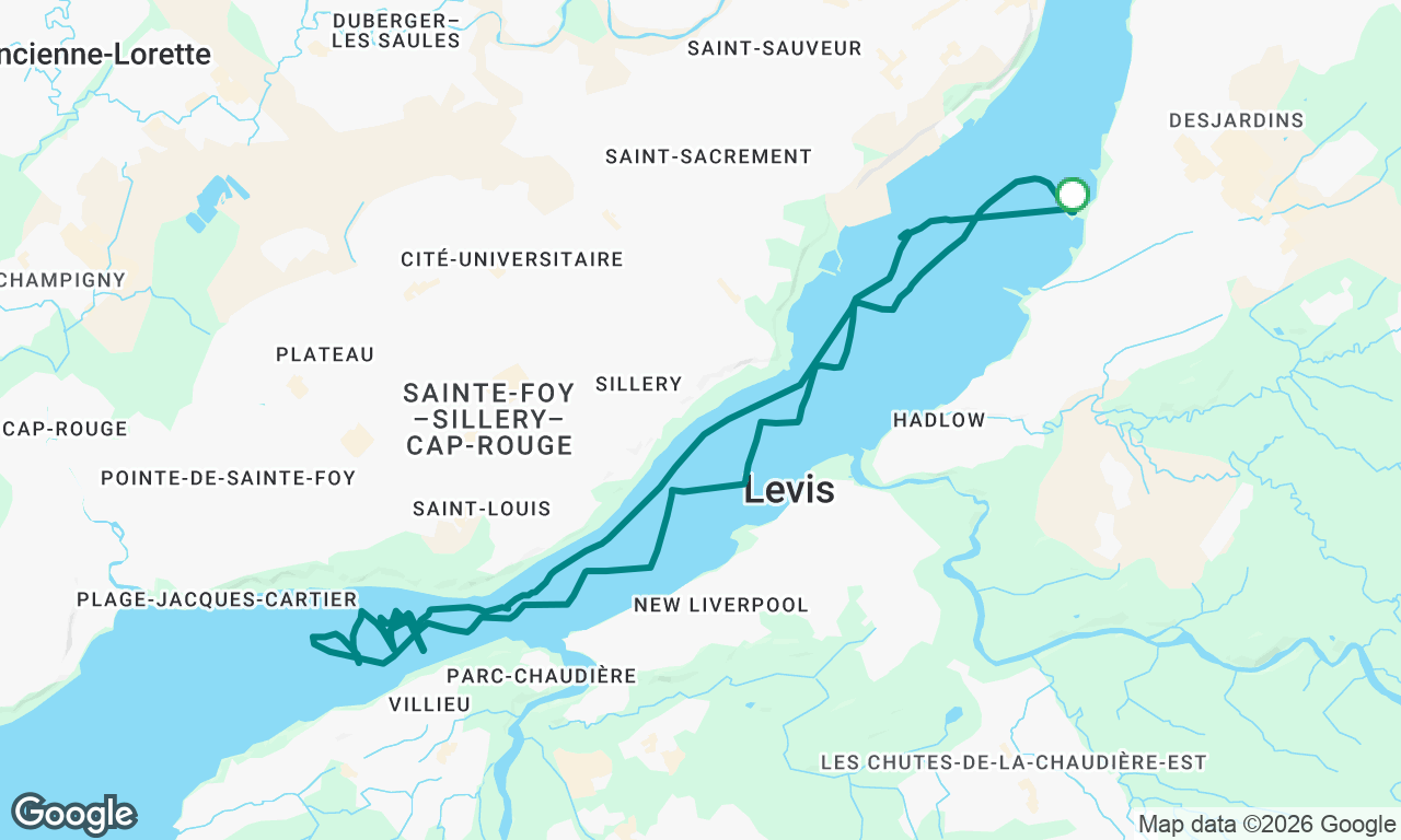 Voyage map