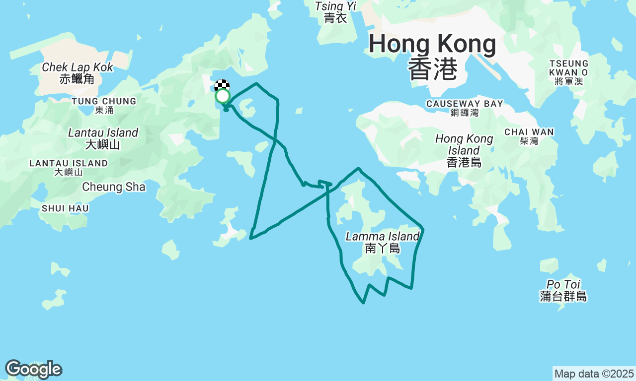 COA Around Lamma race HK