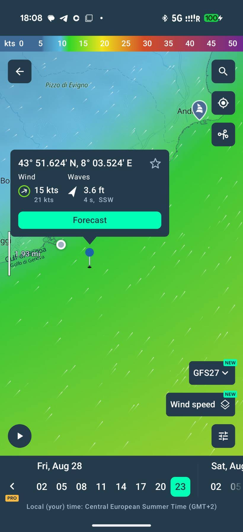 Solo Sail Aregai to Loano Marina Move Part 1 / 2_8FB70DC5-A534-4393-8B72-9806D8446F91