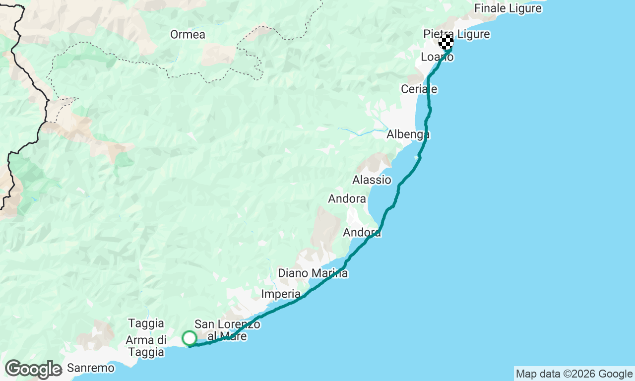 Solo Sail Aregai to Loano Marina Move Part 1 / 2