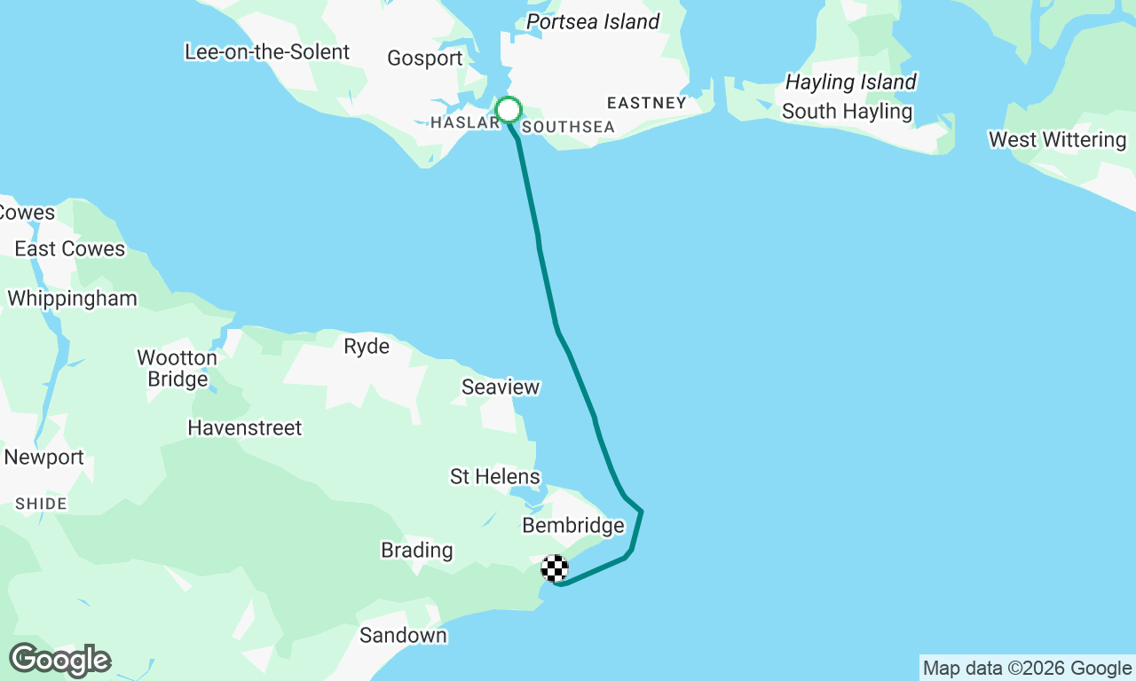 Haslar to White Cliff Bay 