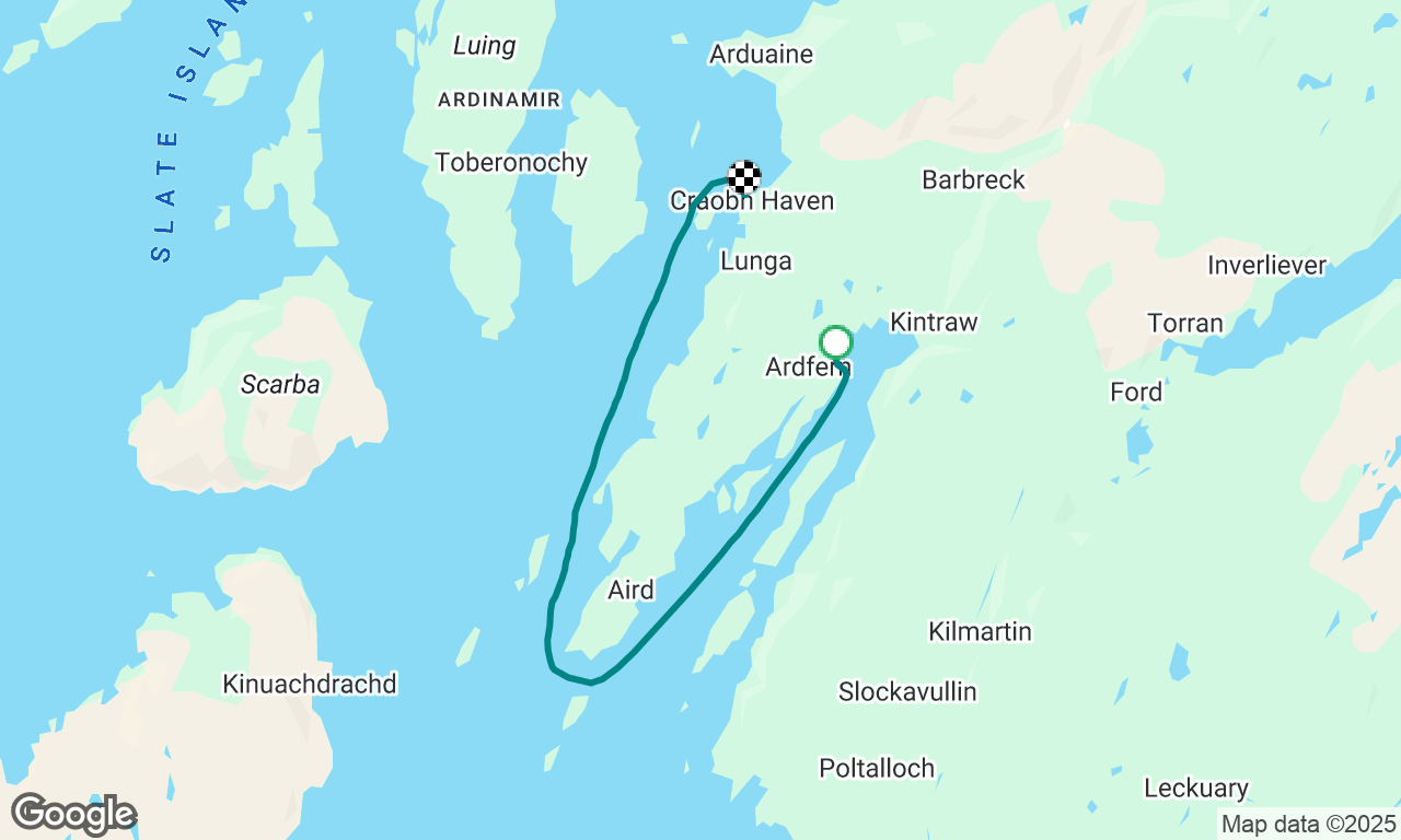 Ardishaig to Craobh 
