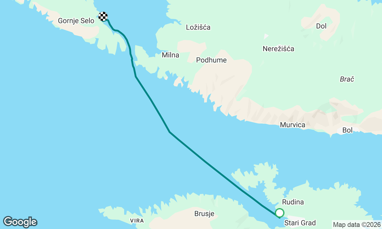 Voyage map