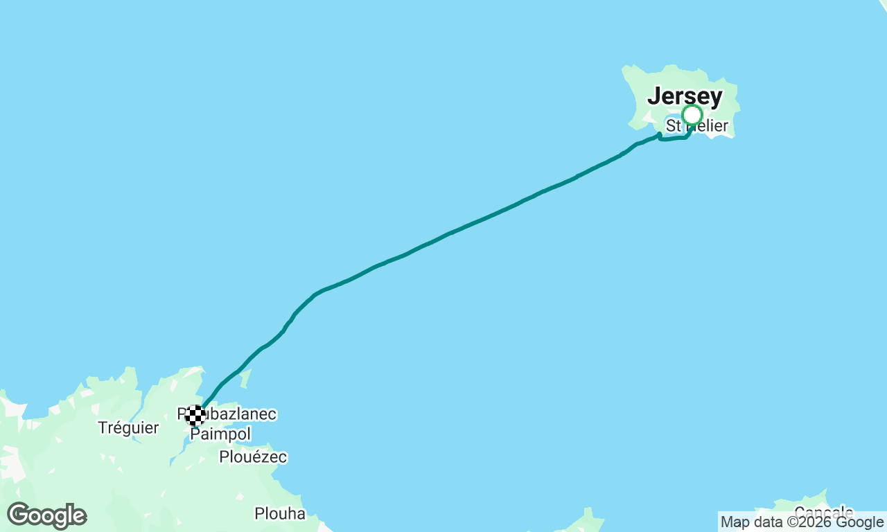 Coastal Skipper Day 1
Jersey to Lezardrieux