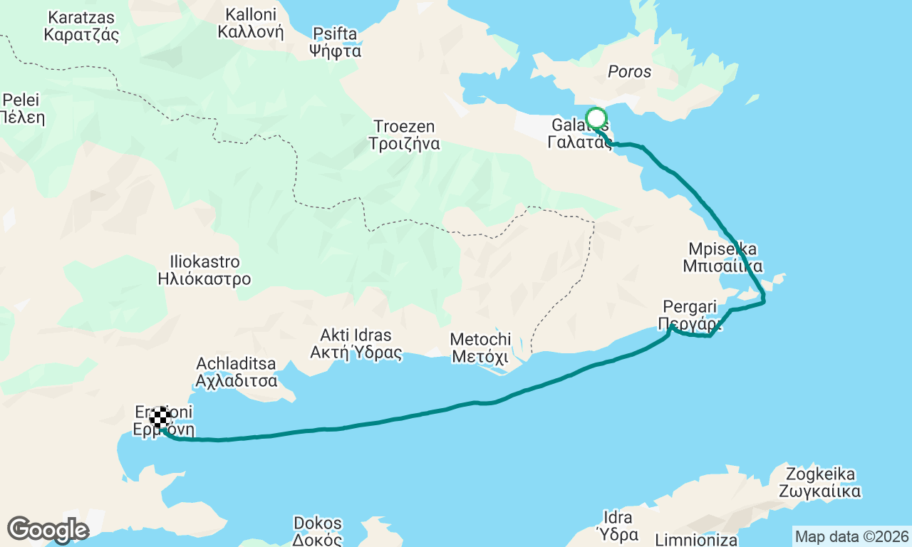 Voyage map