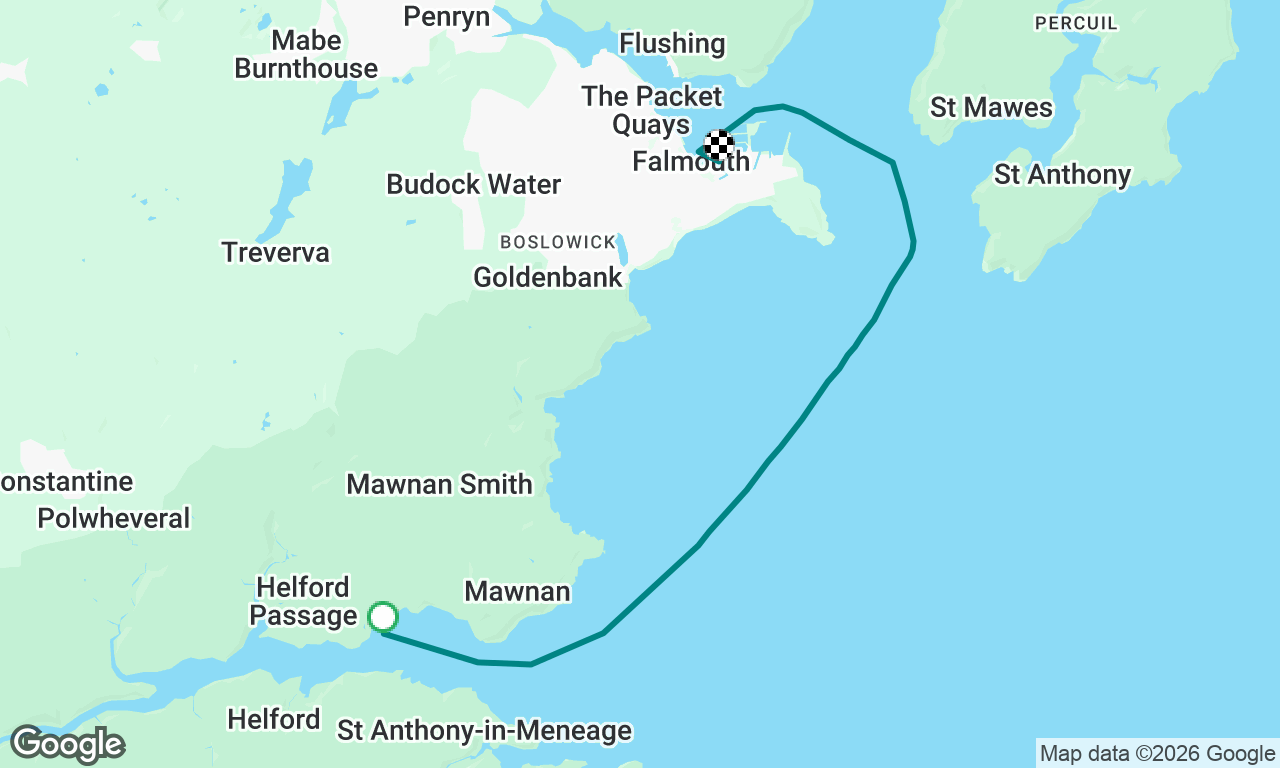 Helford River to Falmouth