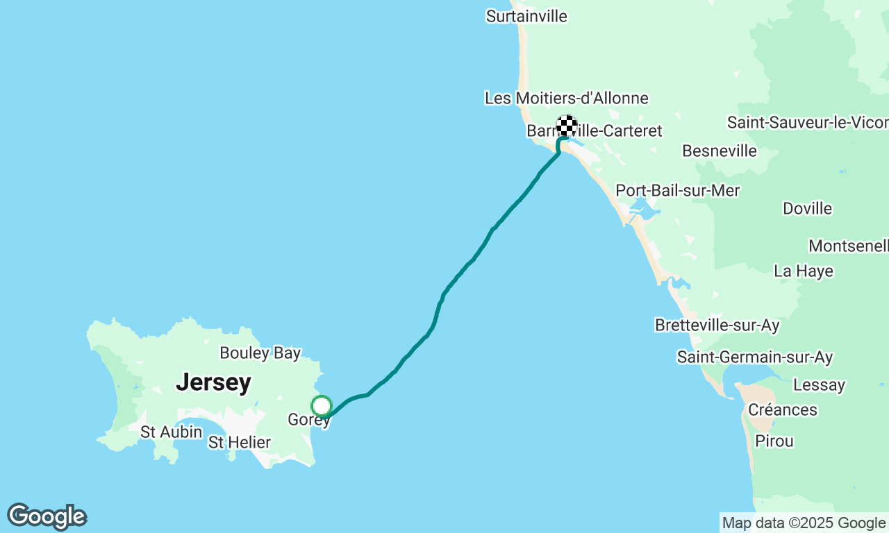 A cracking sail from Gorey to Carteret
