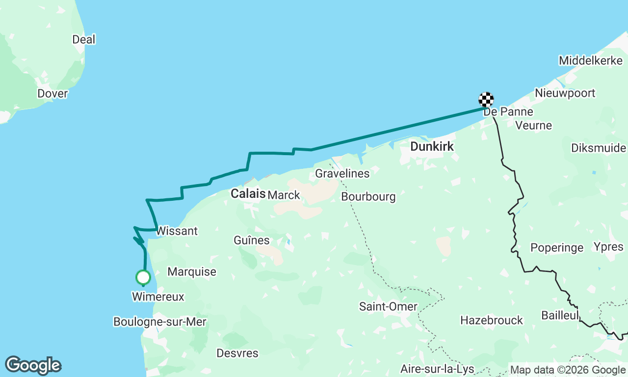 Boulogne-Sur-Mer to Dunkerque